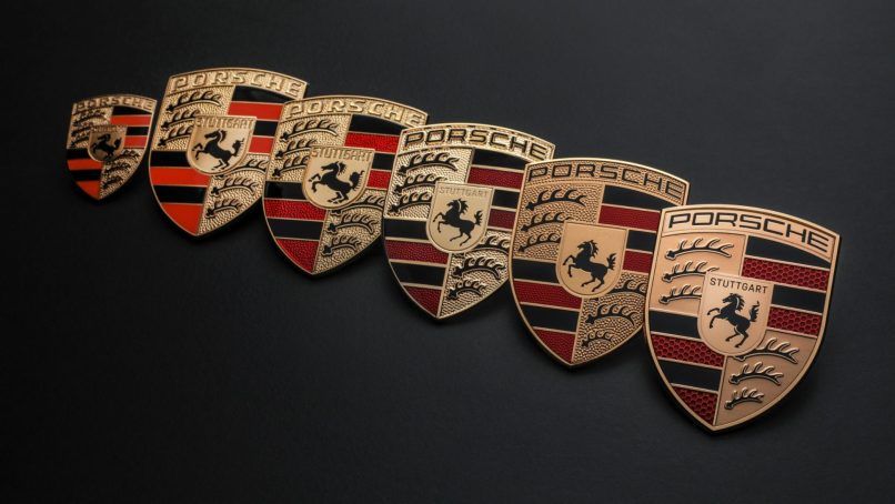 porsche new logo