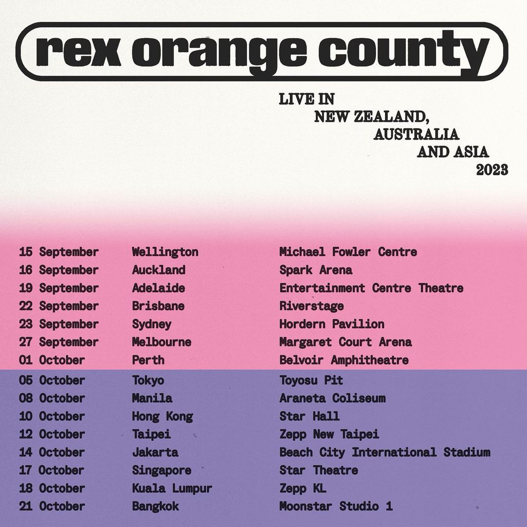 Rex Orange County's Asia tour lands in Hong Kong this October