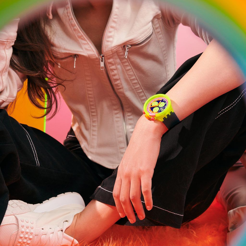 Swatch’s Neon collection taps into future nostalgia