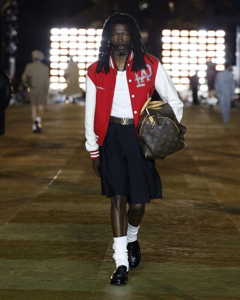 Here are the full looks from Pharrell's first Louis Vuitton menswear  collection