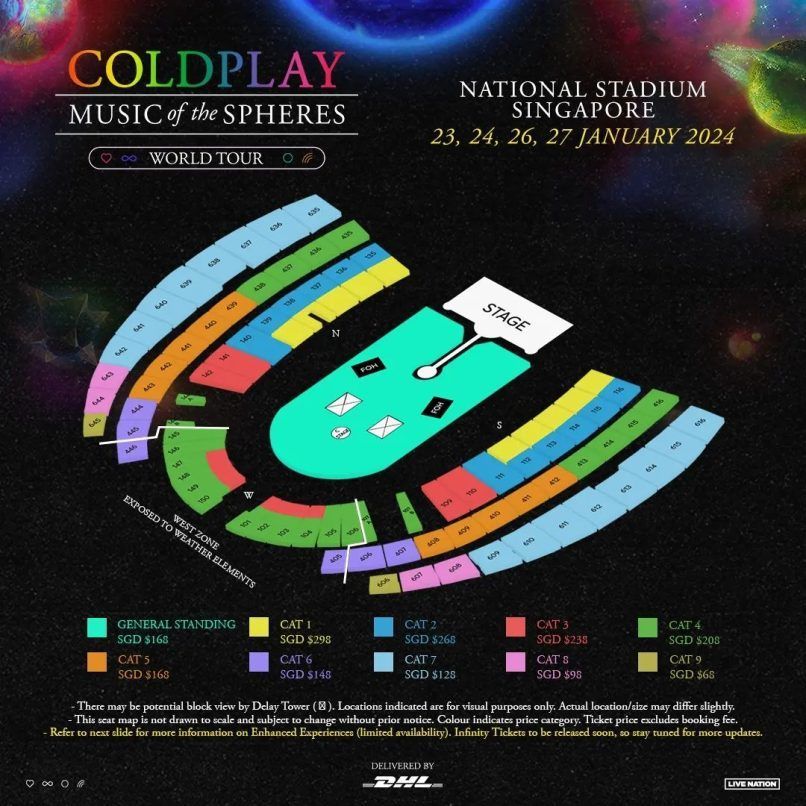 Fans can still buy Coldplay tickets using official re-sale sites