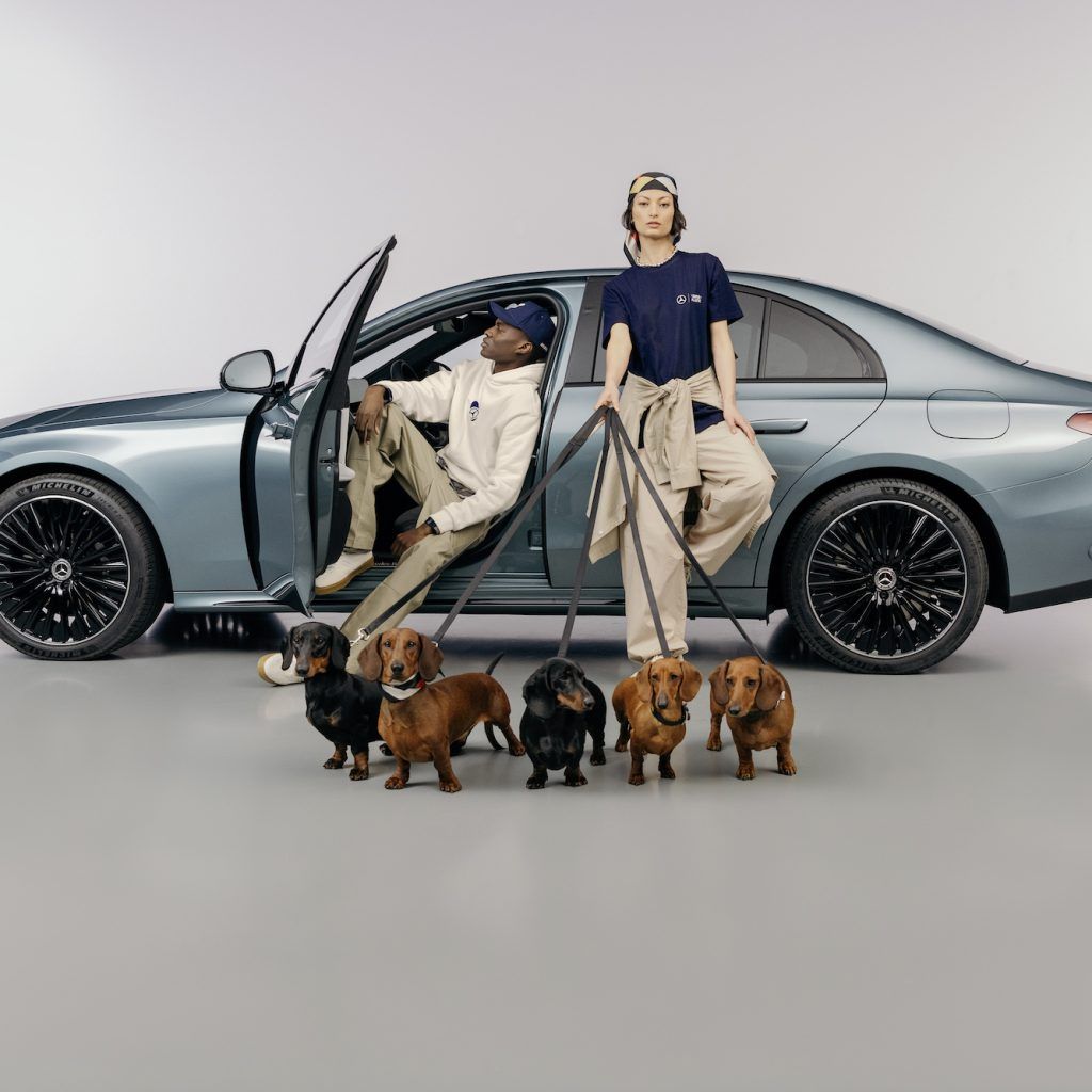 ‘Lab Report: Mercedes-Benz and Superplastic launch Superdackel collection