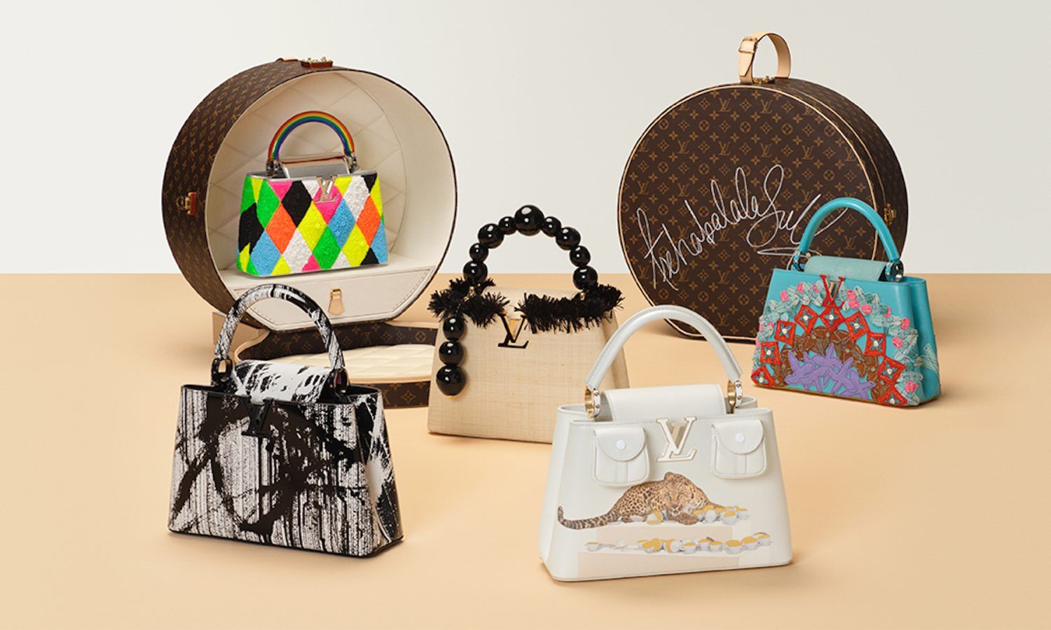 Sotheby's and Louis Vuitton are auctioning 22 new Artycapucines bags