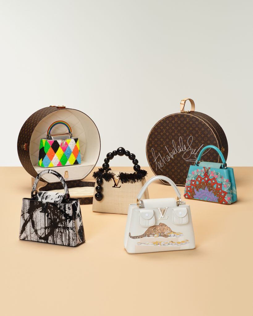 Sotheby's and Louis Vuitton are auctioning 22 new Artycapucines bags