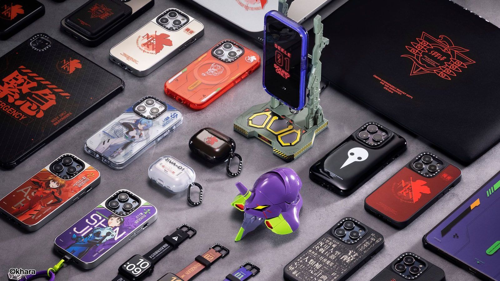 CASETiFY and Evangelion Team Up for an EVA-01-Themed Collection