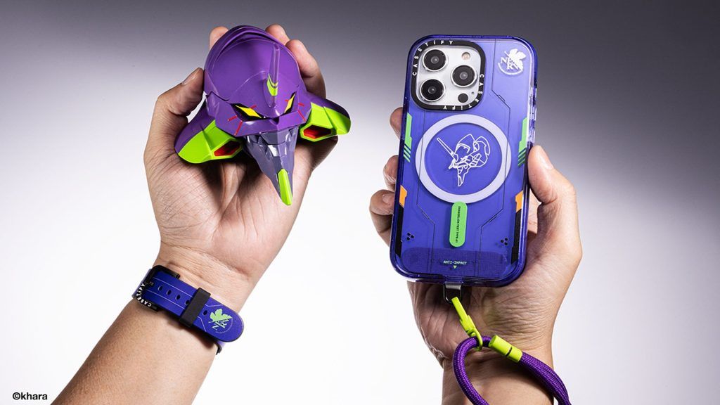 CASETiFY and Evangelion Team Up for an EVA-01-Themed Collection