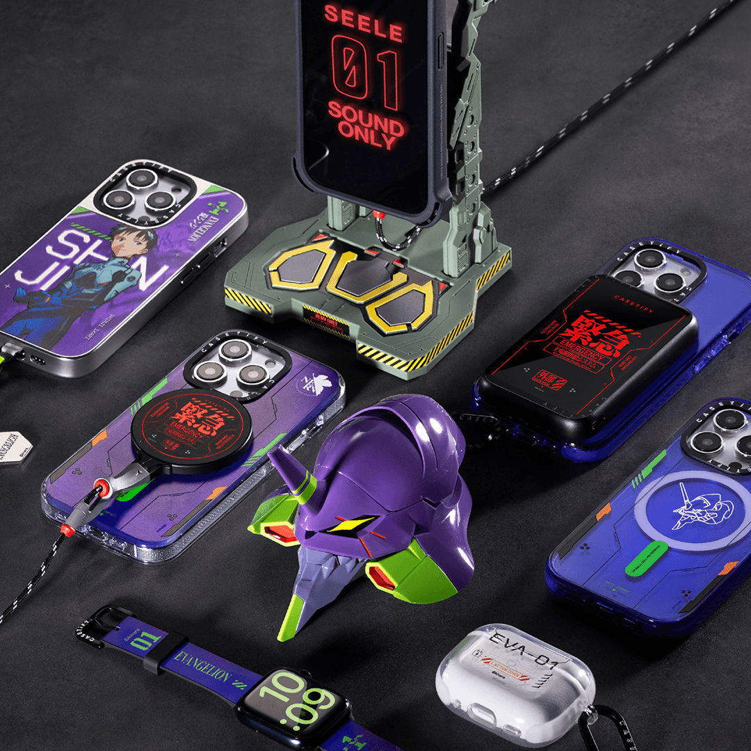 CASETiFY and Evangelion Team Up for an EVA-01-Themed Collection