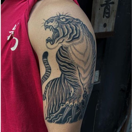 Large Oriental Dragon Temporary Tattoo – TattooIcon