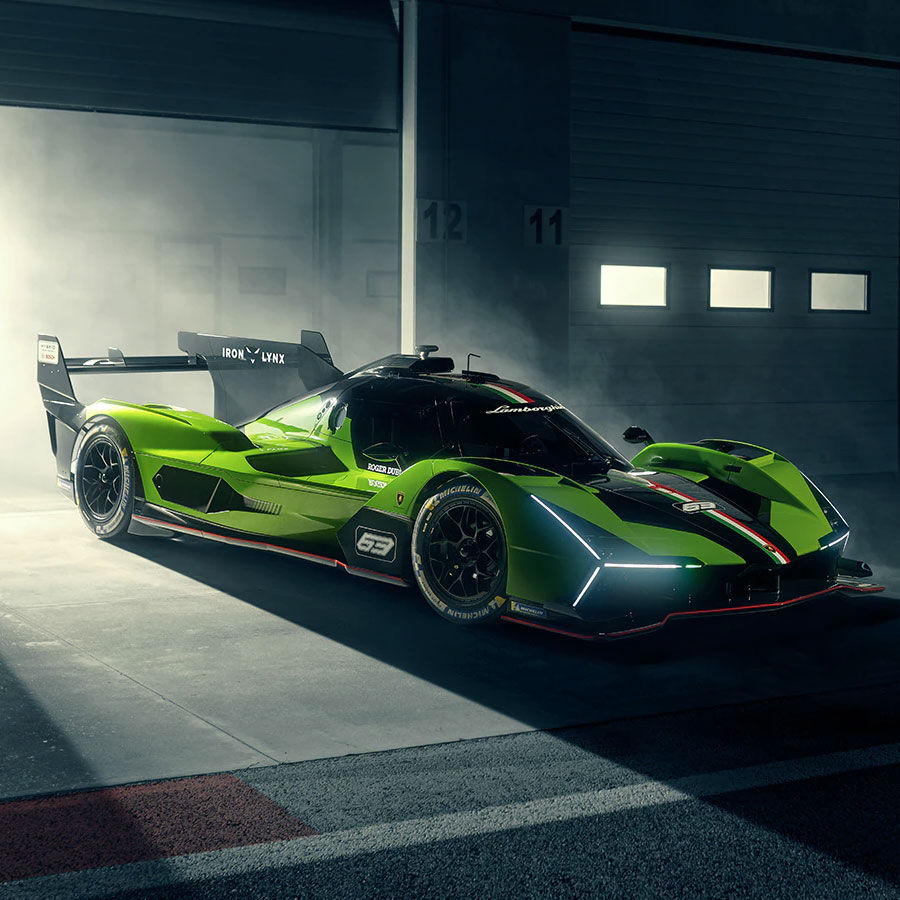 Lamborghini unveils its first hybrid endurance racer