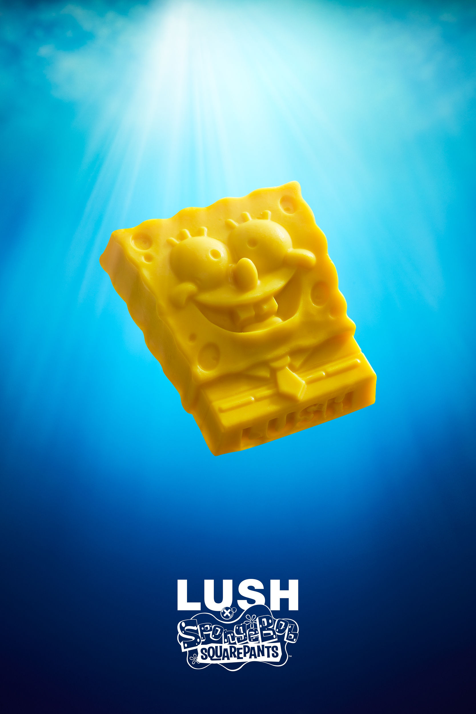 Lush Launches SpongeBobThemed Bath Products