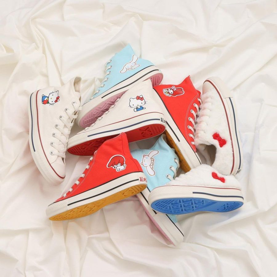 'Lab Report Converse x Sanrio's new sneakers are cute af