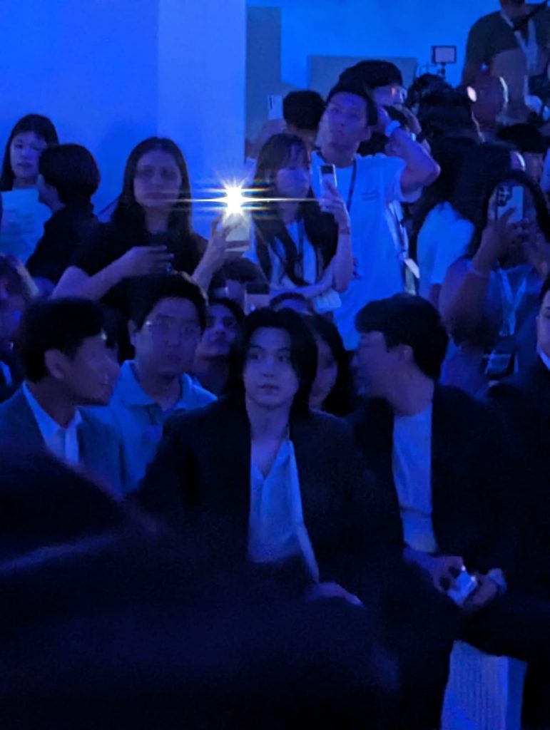 Suga at Galaxy Unpacked 2023