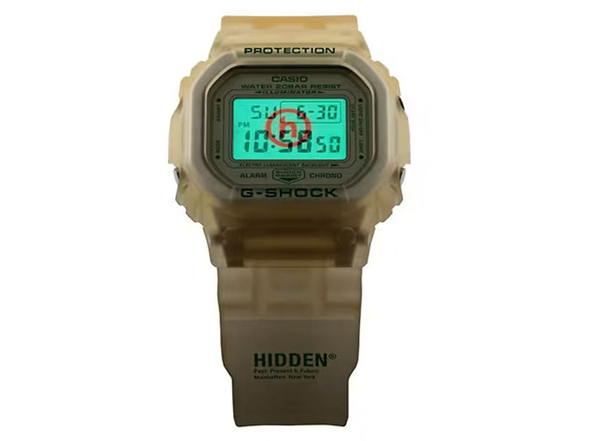 G-Shock and HIDDEN® Unveil Limited-Edition DW5600 Watch  