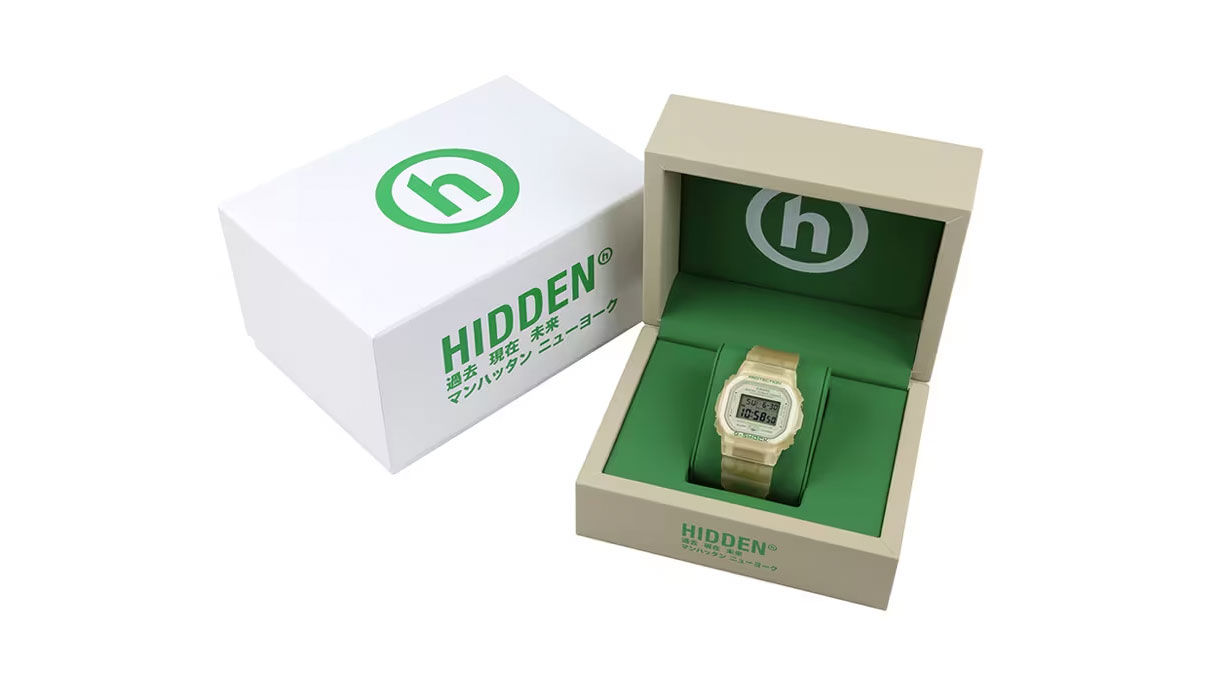 G-Shock and HIDDEN® Unveil Limited-Edition DW5600 Watch | Lifestyle Asia