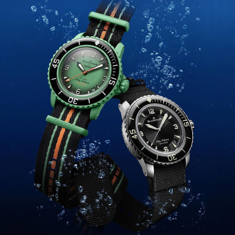 Meet all five of the Blancpain x Swatch ‘Scuba Fifty Fathoms’ watches