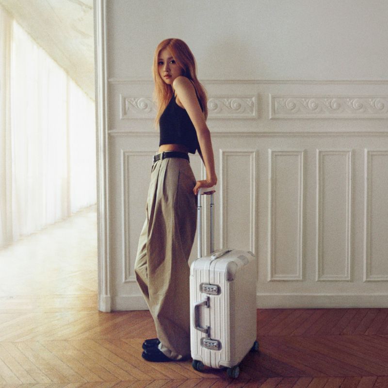 Rimowa’s latest campaign ‘Never Still 4’ features Lewis Hamilton, Rosé and Kylian Mbappé