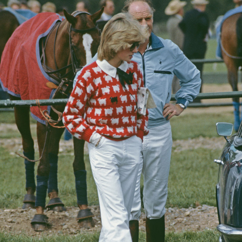 Princess Diana’s ‘black sheep’ sweater sold for HKD 8.5 million at auction