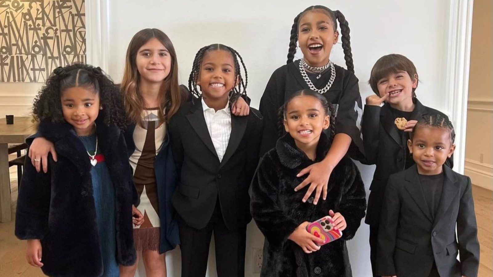 All of the Kardashian kids in chronological order