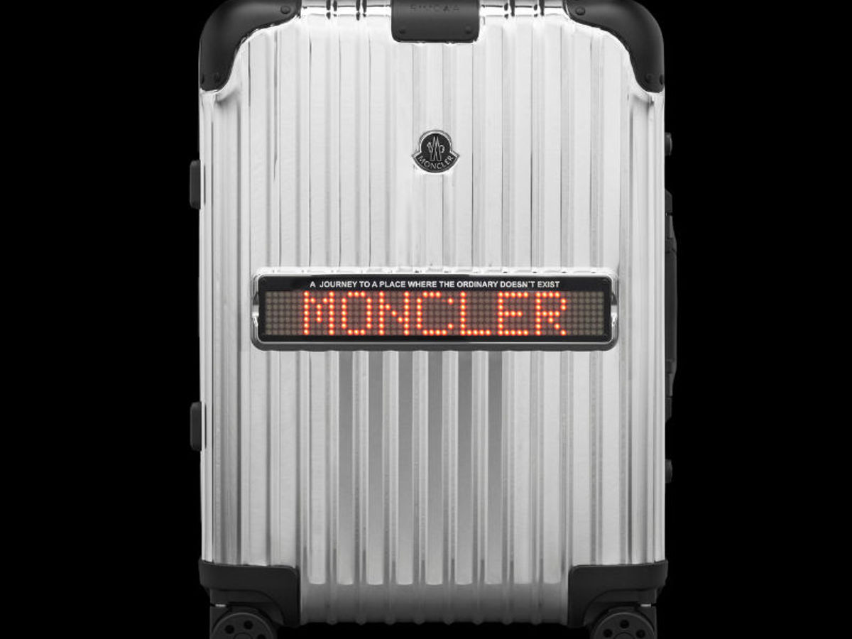 Moncler suitcase 2024