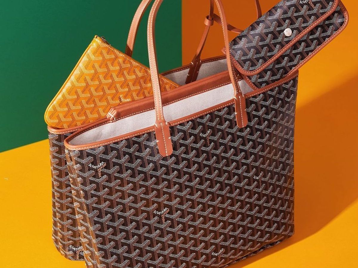 Goyard Bellechasse Handbag - Authentic Pre-Owned Designer Handbags