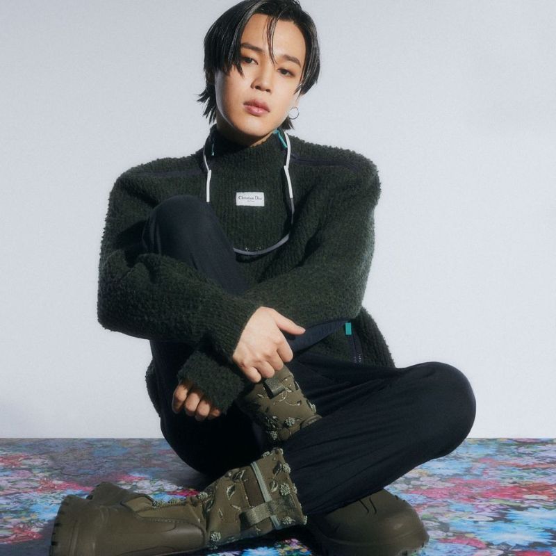 BTS' Jimin Blossoms in Dior's Spring 2024 Collection by Kim Jones