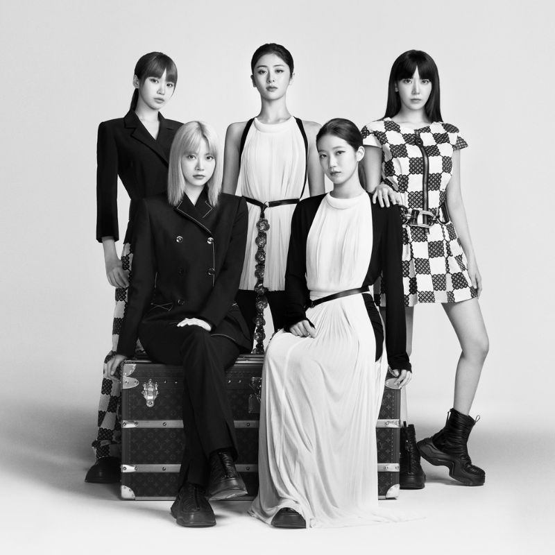 K-pop stars LE SSERAFIM are Louis Vuitton's newest brand ambassadors