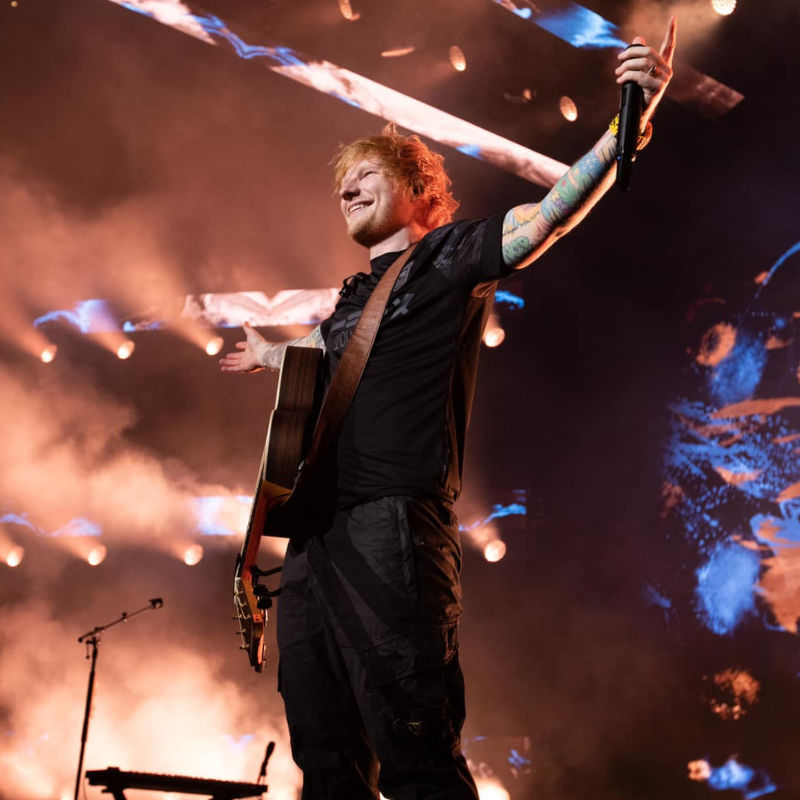 Ed Sheeran will perform in Taiwan, Bangkok, Singapore, and KL this February