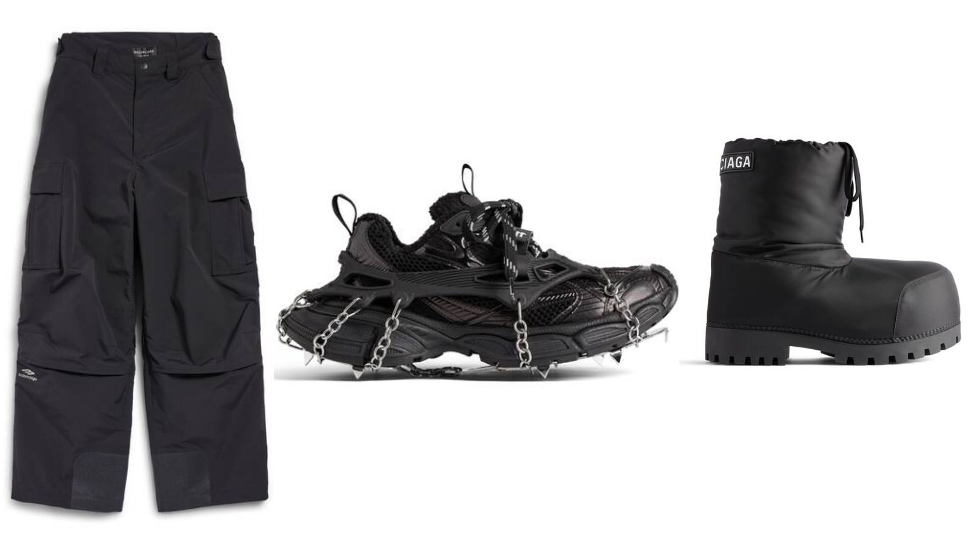 小物 balenciaga ski wear technical globe 3B Sports Icon technical ski top in white - Balenciaga | Mytheresa