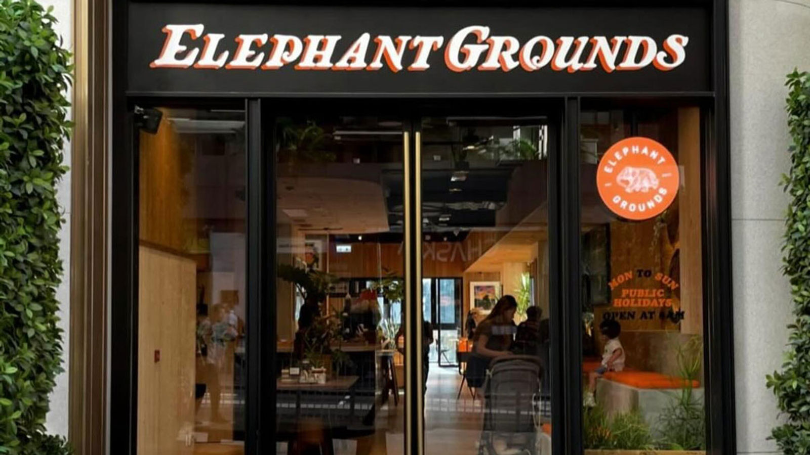 Elephant Grounds MidLevels ReOpens on Caine Road