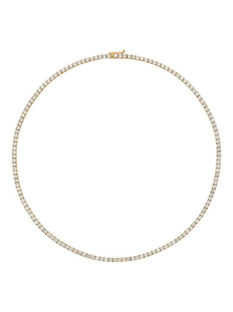 Dorsey necklace with lab grown diamonds