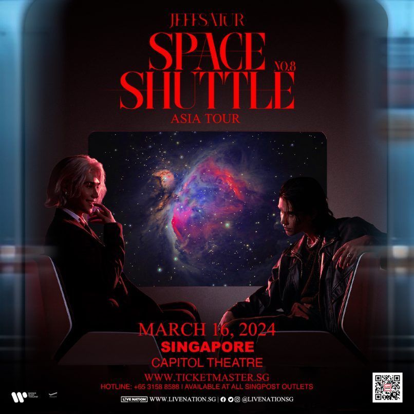 Jeff Satur brings 'Space Shuttle No.8 Asia Tour' to Hong Kong in 2024