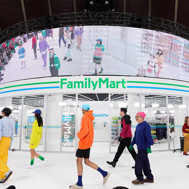FamilyMart just held its first “Convenience Wear” fashion show