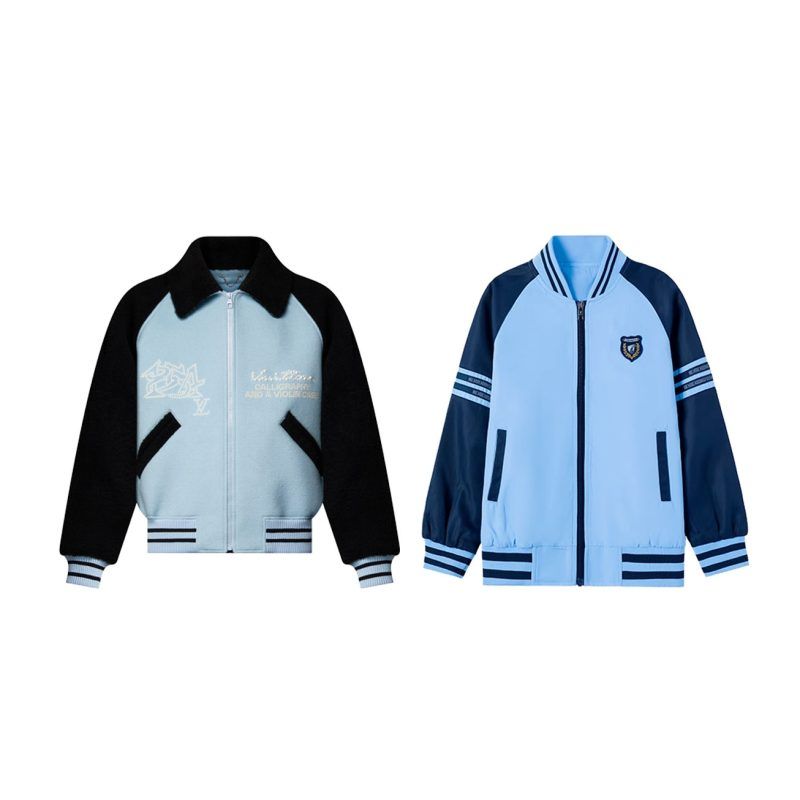 Louis Vuitton new varsity jacket resembles LV 2023 spring