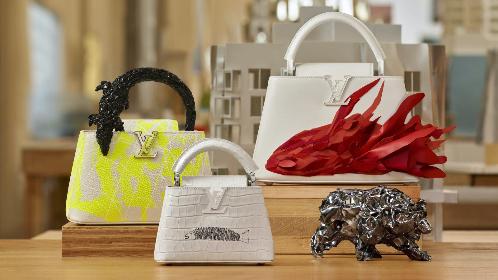 Louis Vuitton Debuts Frank Gehry Handbag Collection Lifestyle Asia