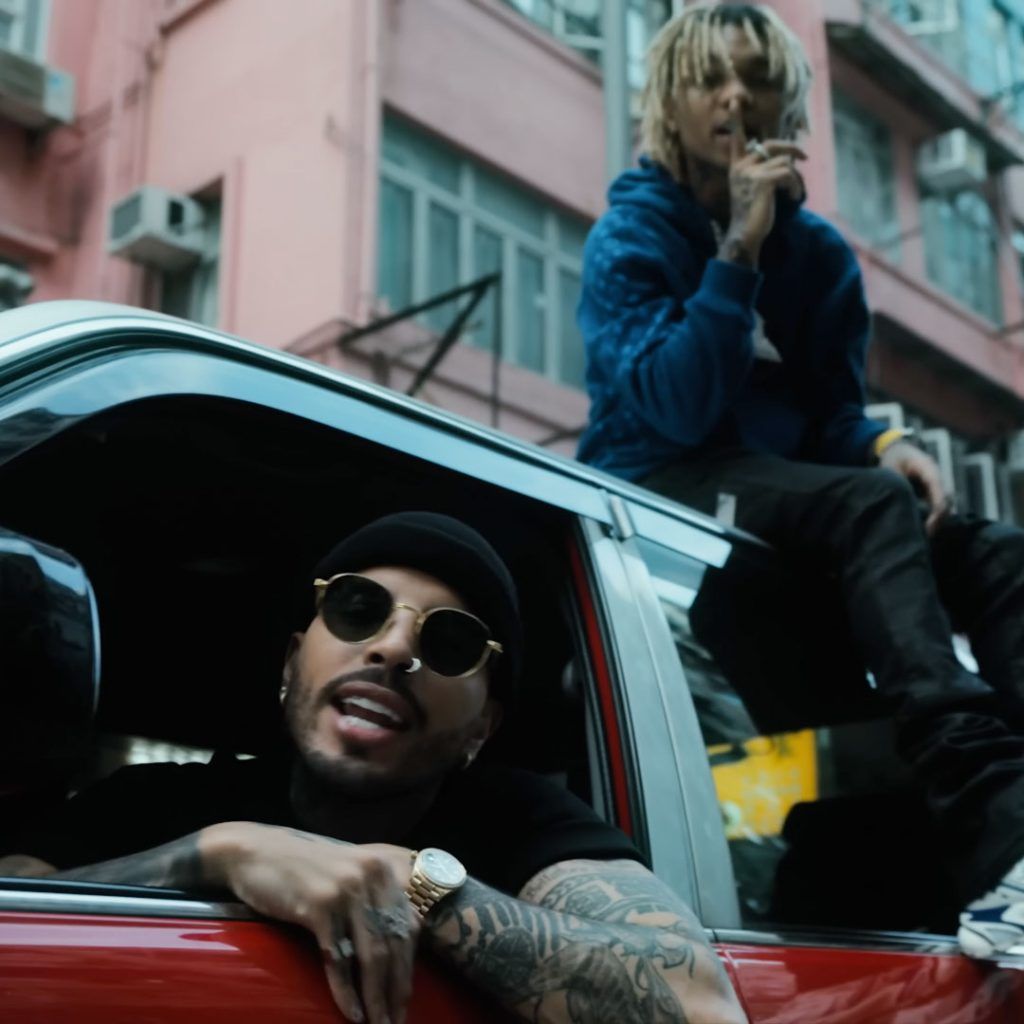 Pharrell Williams, Swae Lee, Rauw Alejandro explore Hong Kong in “Airplane Tickets” music video