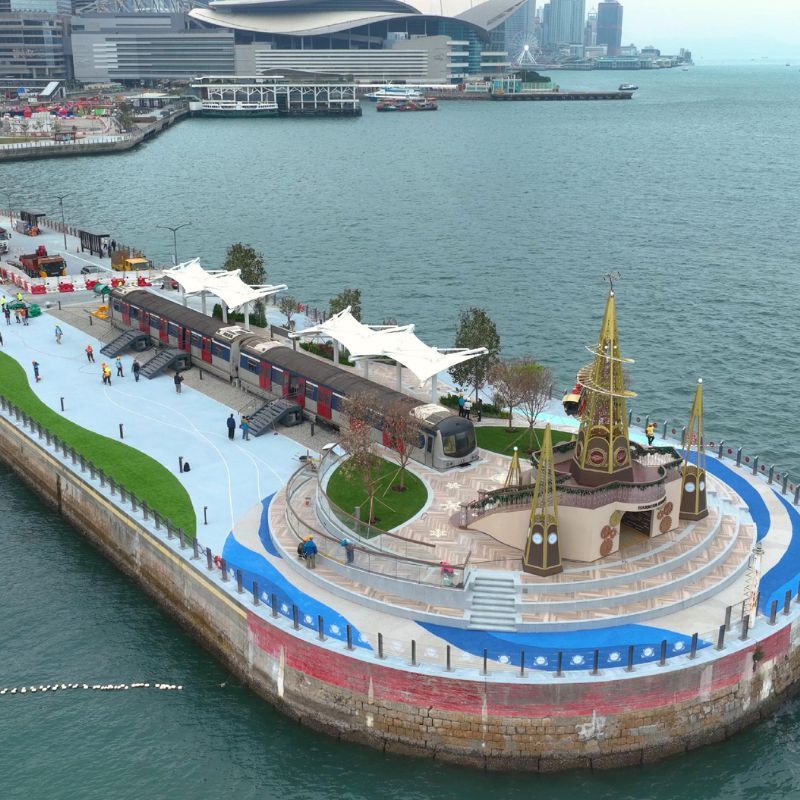 Hong Kong’s largest promenade with views of Victoria Harbour opens this December