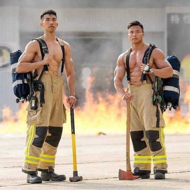 Hong Kong firefighters star in 2024 annual calendar