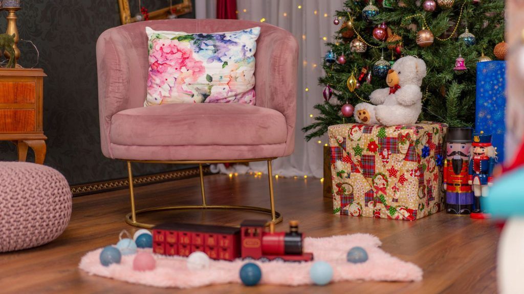 Chairs and Christmas furniture