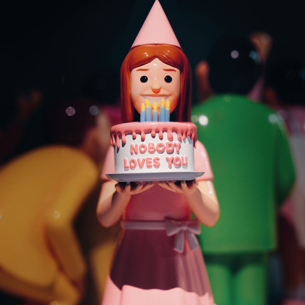 Joan Cornella celebrates his birthday with “Nobody Loves You” vinyl figure