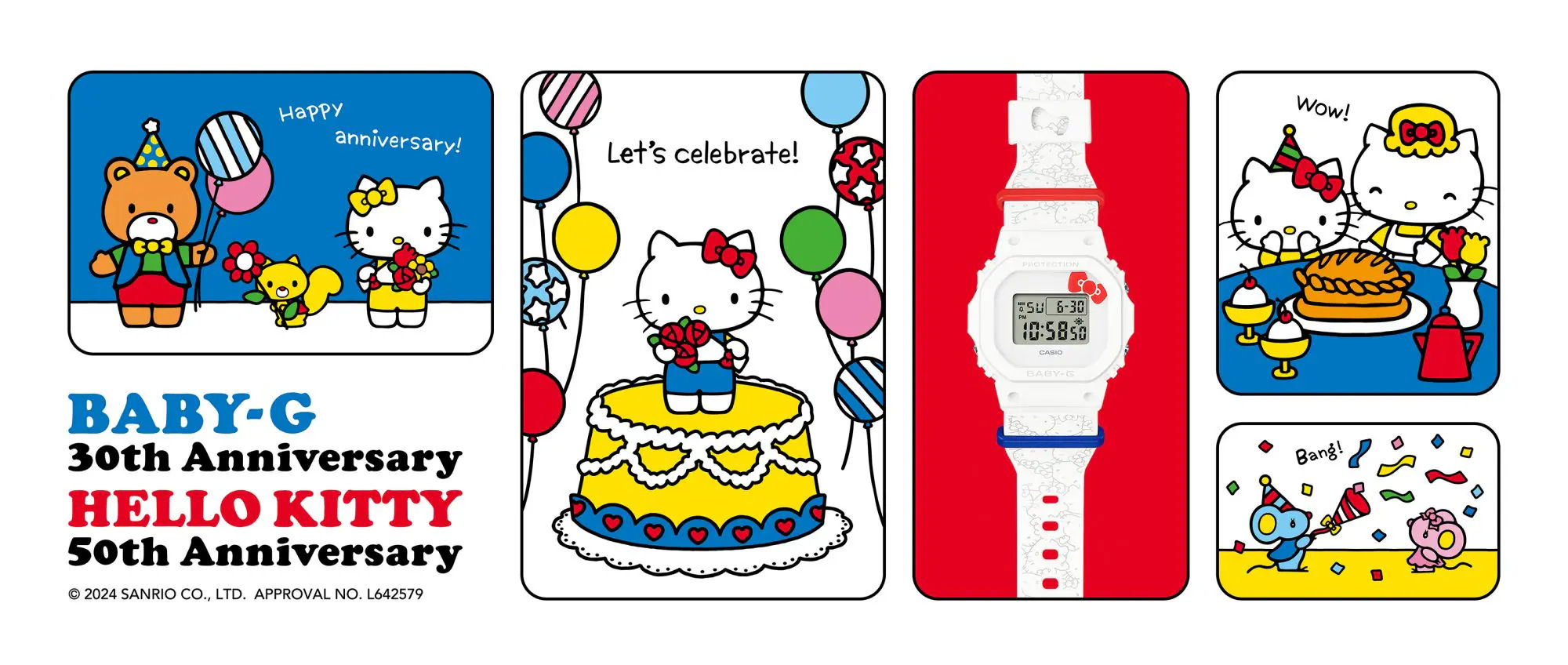 Casio unveils BABYG x 'Hello Kitty' anniversary watch