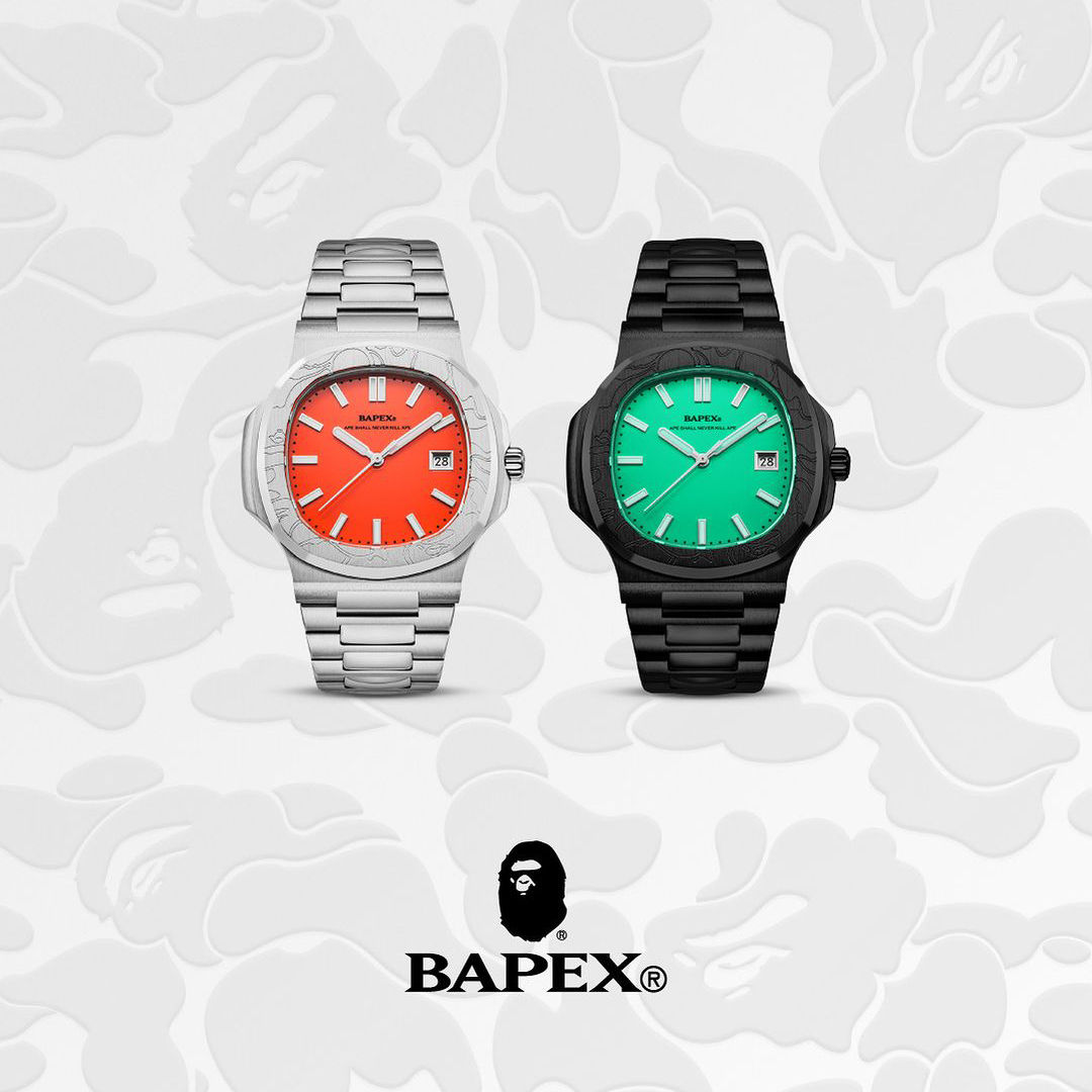 Bape Type 1 T1 BAPEX Watch Silver/Black SS21, Men's Fashion, Watches &  Accessories, Watches on Carousell