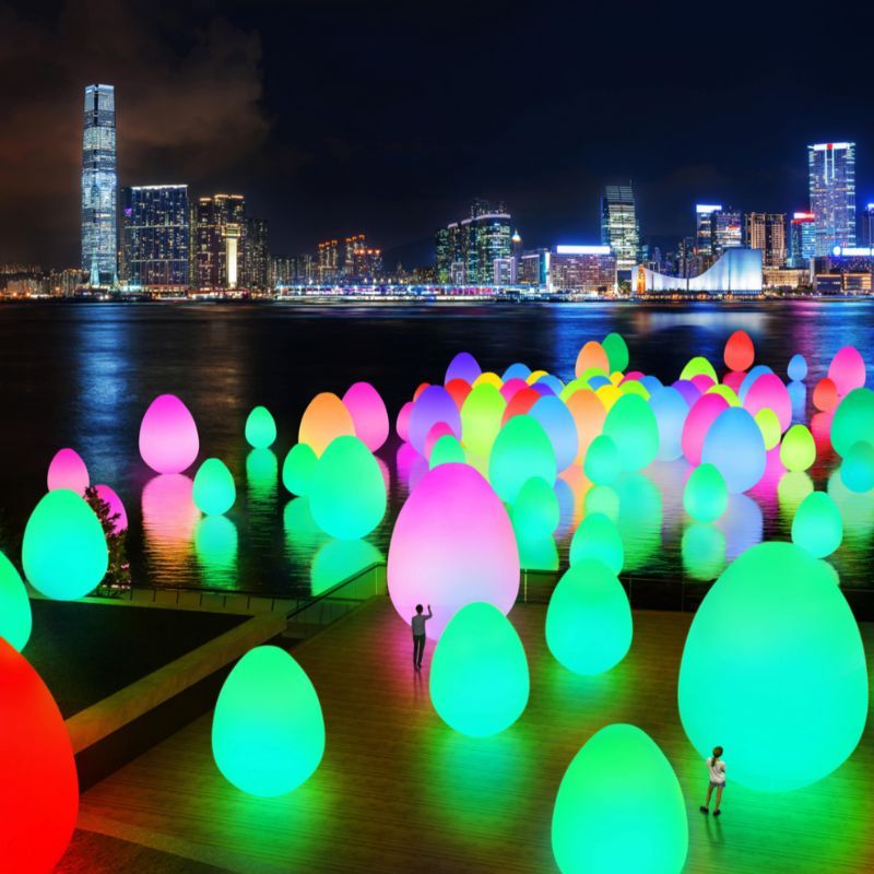 The teamLab exhibition in Hong Kong is extended until June 8