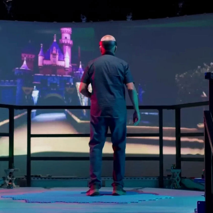 Disney unveils omnidirectional “HoloTile Floor” for VR gaming and more