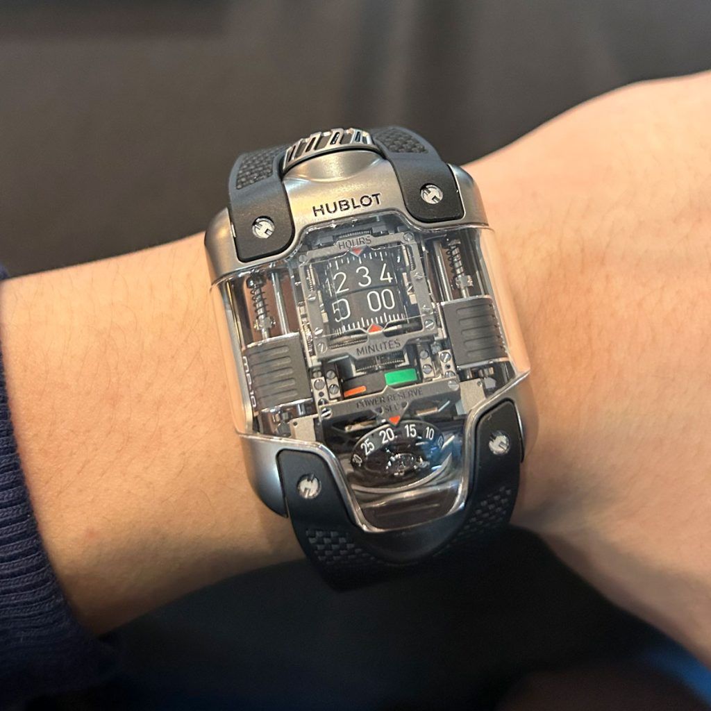 Hublot debuts MP-10 Tourbillon Weight Energy System Titanium