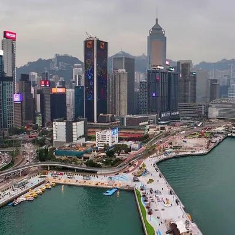 Wan Chai will get a new harbourfront event space this March