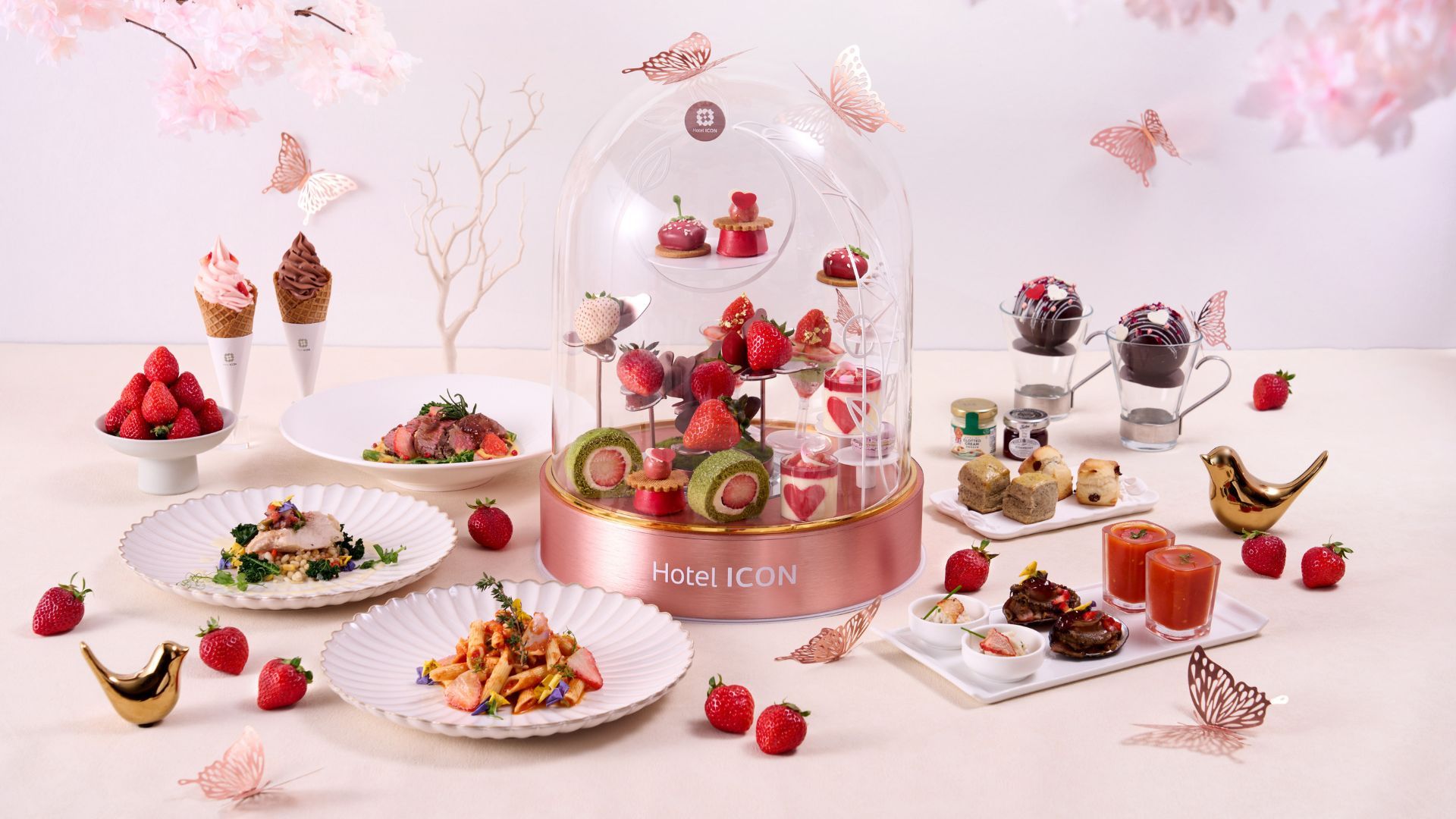new afternoon tea hong kong hotel icon