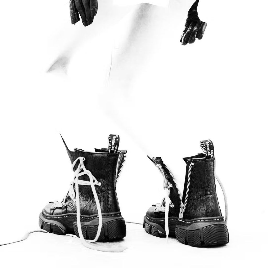 Rick Owens and Dr. Martens reconnect for 1460 DMXL Megalace Boot