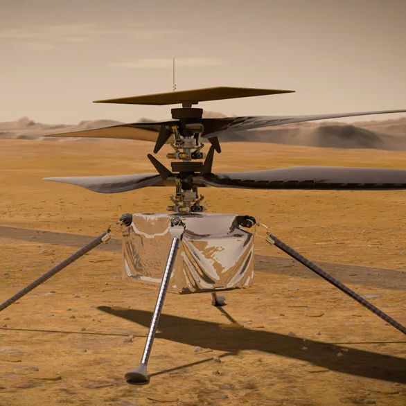 NASA’s Perseverance rover spots grounded Ingenuity helicopter on Mars