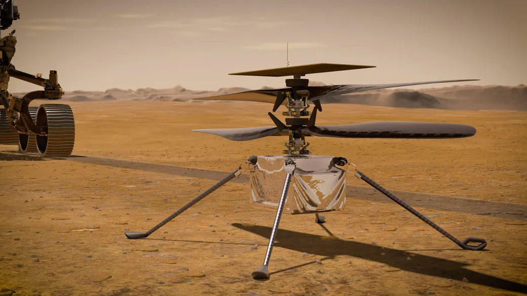 NASA’s Perseverance rover spots grounded Ingenuity helicopter on Mars