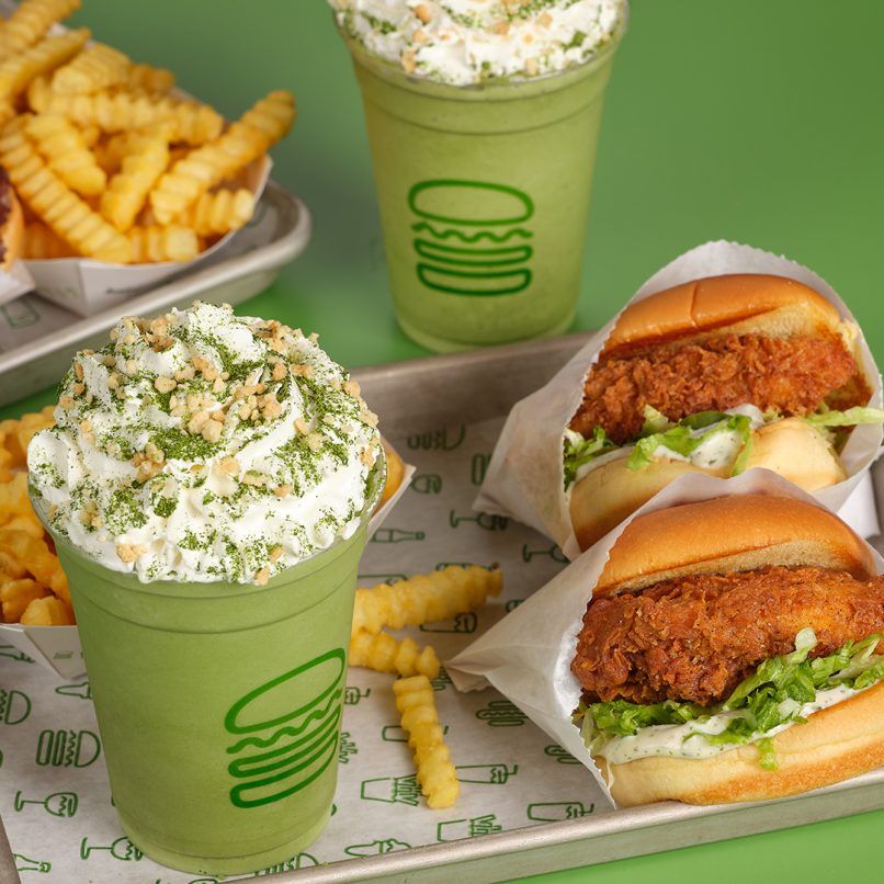Shake Shack Launches LimitedTime Matcha Cookies & Cream Shake